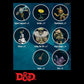 WizKids D&D Idols of The Realms: The Wild Beyond The Witchlight : 2D Set 2 - 20pc Dungeons & Dragons 2D Acrylic Miniatures - RPG