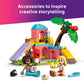 LEGO Friends Guinea Pig Playground - Building Toy Pretend Play Set for Kids, Girls and Boys, Ages 5+ - with 2 Minidolls and 2 Animal Toys - Gift Idea