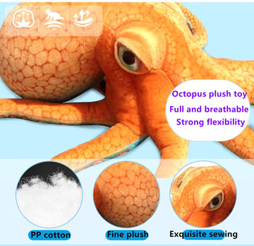 XIYUAN Octopus Stuffed Animal/Octopus Pillow/Toy Octopus/Used for Home Decoration Gifts Children Pillow Plush Animal Toys (19.6 inches /50cm)