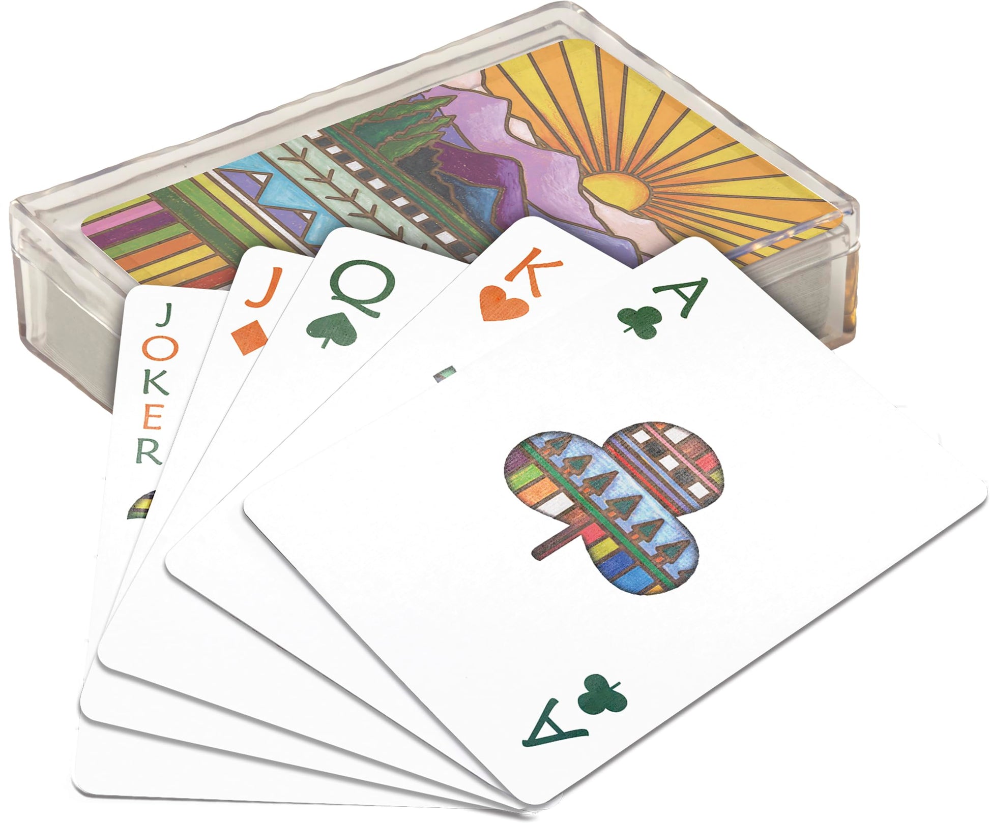 Primitives By Kathy Playing Cards - Camper