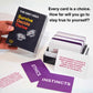 fa9eel The Grey Area Card Game - 150 Decision Making and Survival Questions for Adults, Teens, and Couples - Fun Party Game & Conversation Starter