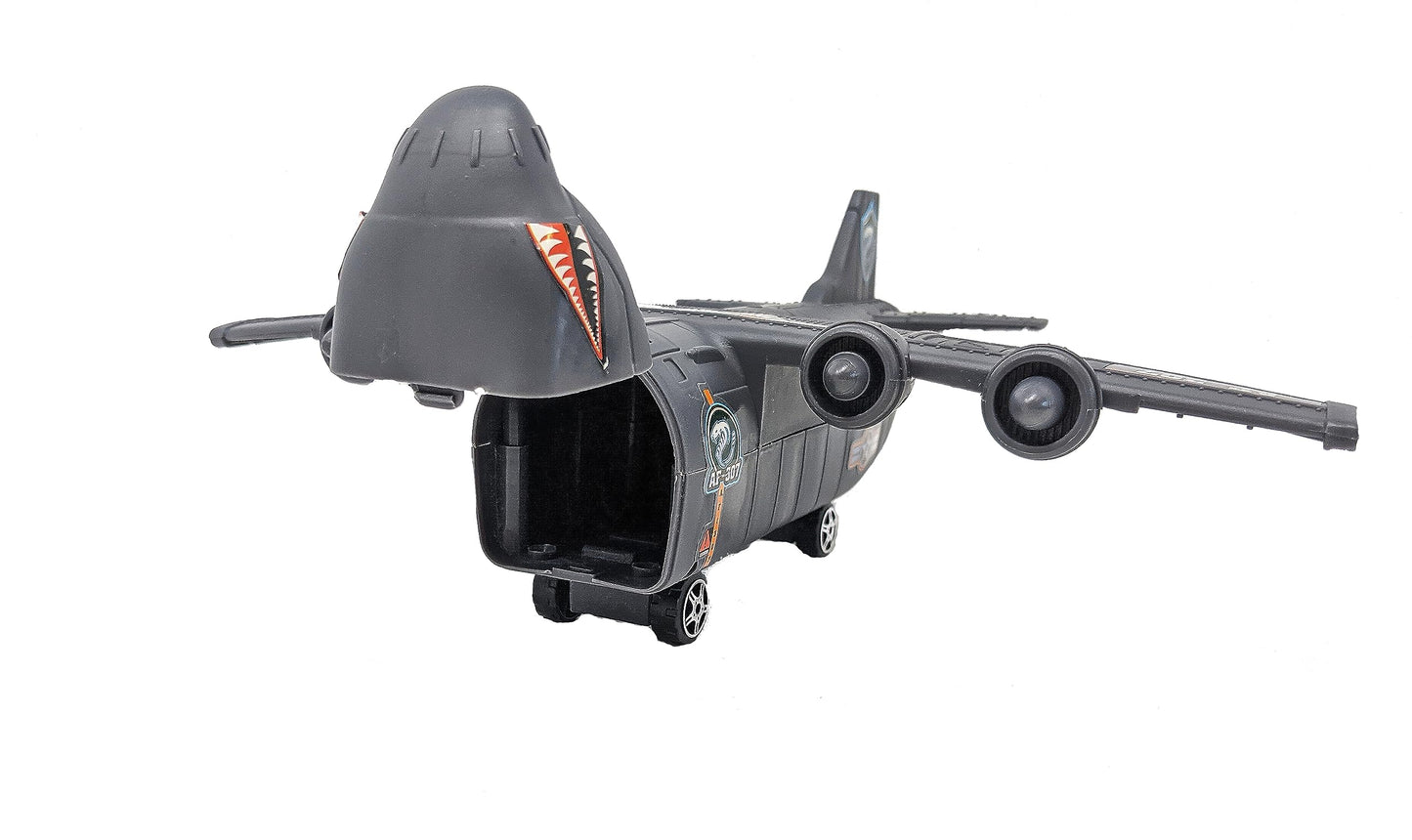 Aircraft Carrier Toy Army Men with Cargo Plane Warplanes