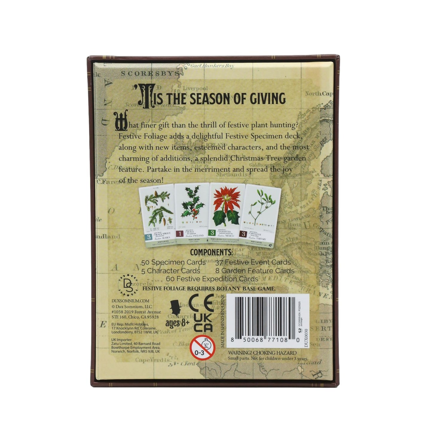 Botany: Festive Foliage Expansion | Family Strategy Game for Young Botanists and Adults | Ages 8+ | for 2-5 Players | Average Playtime 45-90 mins |