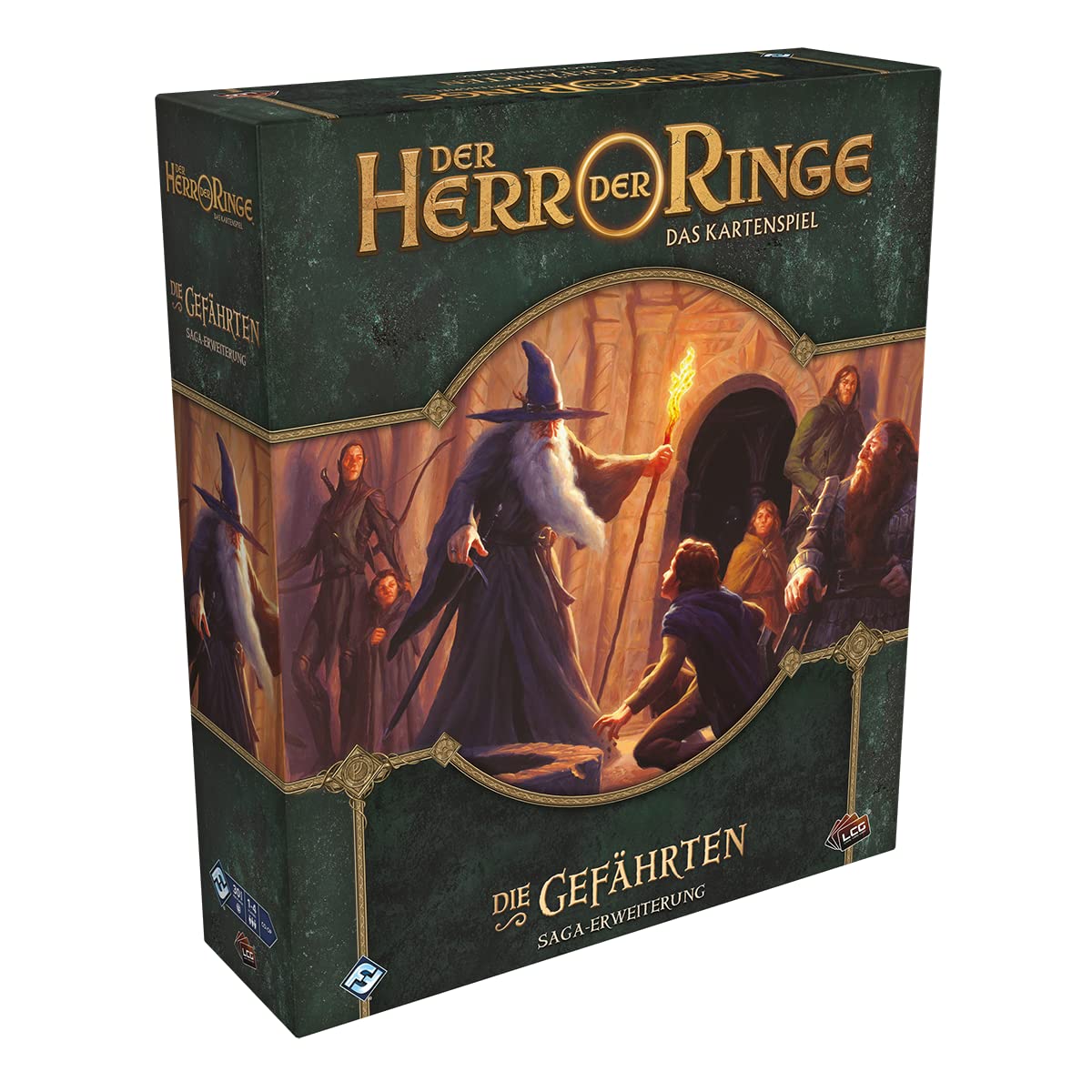 Fantasy Flight Games Lord of The Rings Lcg: The Fellowship of The Ring Saga Expansion Extension de jeu de société Jeu