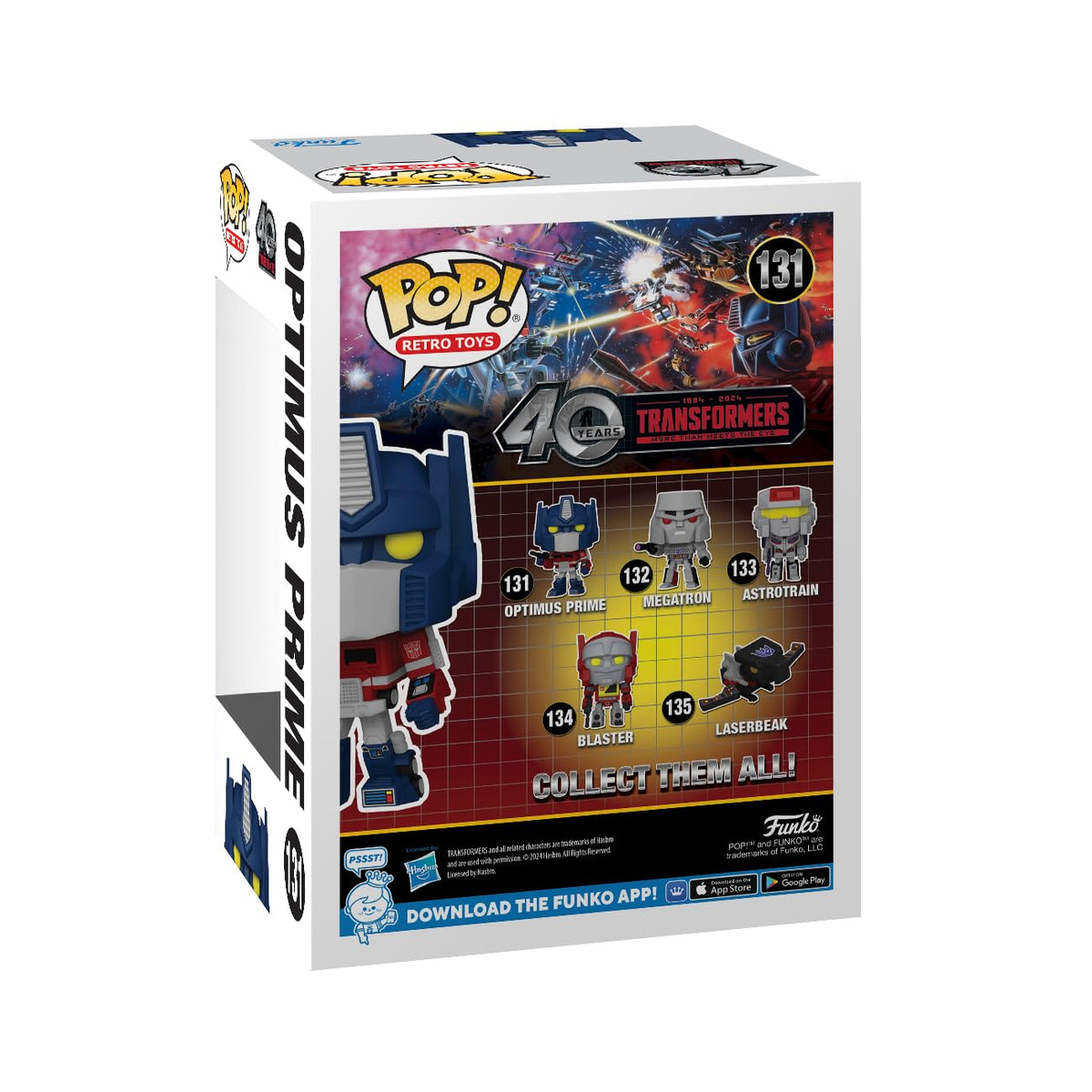 Funko POP! Retro Toys: Transformers G1 - Optimus Prime