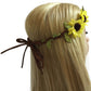 18 inch Doll Headband - Floral Sunflower Wreath Yellow for Dolls - Hair Accessories for American Girl Dolls