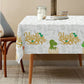 Hatching Soon Little Cute Dinosaur Tablecloths Dinosaur Egg Rectangular Table Covers Supplies for Kids Boys Girls Baby Shower Dinosaur Theme Birthday