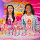 Barbie Color Reveal Small Doll & Accessories, Neon Tie-Dye Series, 6 Surprises, 1 Chelsea Doll (Styles May Vary)