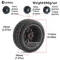 Chanmoo 1/10 RC Short Course Truck Tires And Wheels With 12mm 14mm 17mm Hex 113mm 1/8 Rubber Tyres For 1/8 or 1/10 Scale On Road Car HSP Sonic 94102