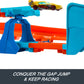 Hot Wheels Track Creator Boosted Jump Speedway Set & Toy Car