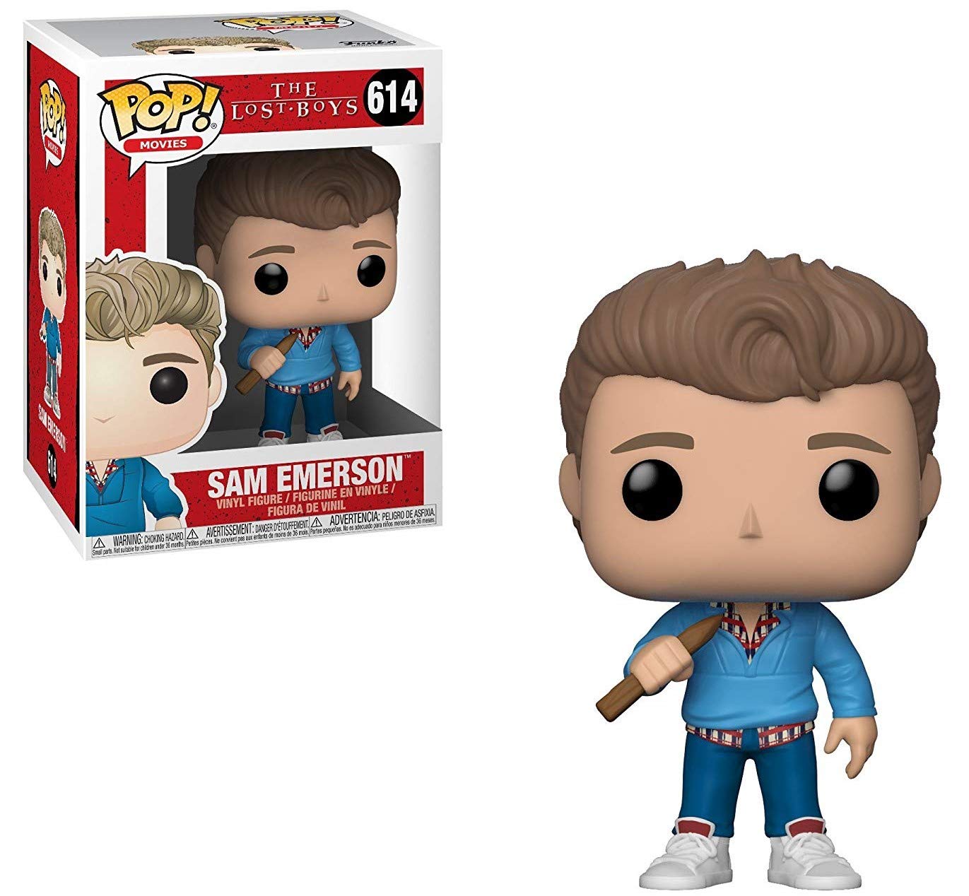 Funko Pop! Movies: The Lost Boys - Sam Emerson Vinyl Figure (Bundled with Pop Box Protector Case)