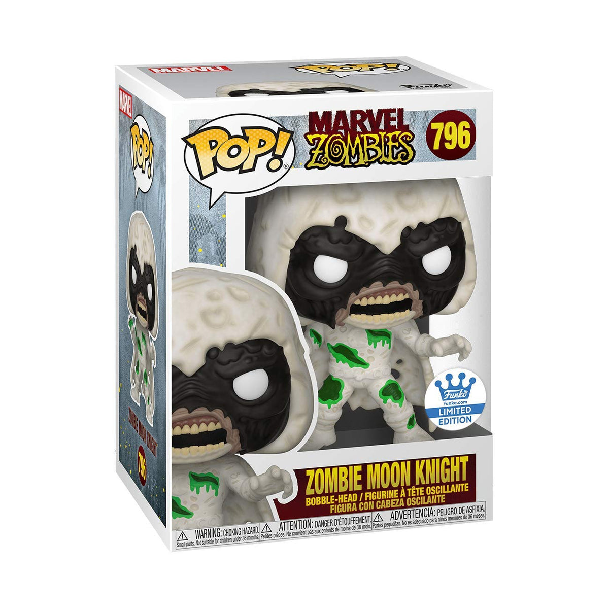 Marvel Zombies Funko Pop! Zombie Moon Knight #796