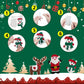 Jtnohx Sewing Kit for Kids, Felt Christmas Ornaments Set, 5 Sets DIY Craft Kits - Christmas Deer, Santa Claus, Snowman, Heart, Christmas Tree Decor