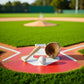 3Pcs/Set Khaki Dollhouse Baseball, 1/12 Scale Miniature Accessories, Wood Miniature Baseball Glove Set for Scene Decor