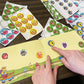 Stickers on Parade Sticker Collector Album by TREND; 16 pages, 8-1/2" x 5-1/2"