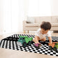 YWQIPABA Race Car Plastic Tablecloths Party Supplies,2Pcs 54 x 108 Inch Racing Checkered Flag Tablecovers for Kids Boys Two Fast Birthday,Race Car