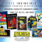 2025 Invincible Season 1 Keepsake Premiere Blaster: 8 Packs Per Box, One Guaranteed Relic, Chase Rare Autos and Patches