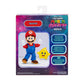 The Super Mario Galaxy Movie 5” Action Figures Series 1 - Mario Figure with Yellow Glow-in-The Dark Luma Star Accessory - Premium Details 22 Points
