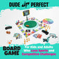 Dude Perfect Board Game with Soccer Add On; Action Packed Sports Challenges for Competitive Kids and Families | Perfect for Family Game Night; 2 to 5