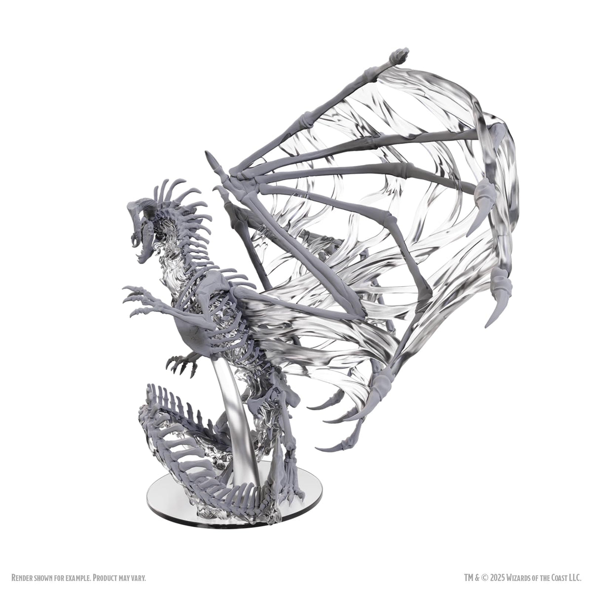 WizKids D&D Nolzur's Marvelous Miniatures: Black Dracolich Boxed Miniature