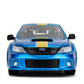 Jada Sonic The Hedgehog 1:24 2012 Subaru Impreza WRX STI Die-cast Car & Sonic Figure, Toys for Kids and Adults