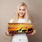 DIAMOND DOTZ African Sky Diamond Painting Kits for Adults - Diamond Art Kits a Relaxing Creative Craft Kit with Dotz Gems 28x8