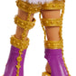 Monster High Monster Fest Doll, Clawdeen Wolf with Glam Outfit & Festival Themed Accessories Like Snacks, Band Poster, Statement Bag & More