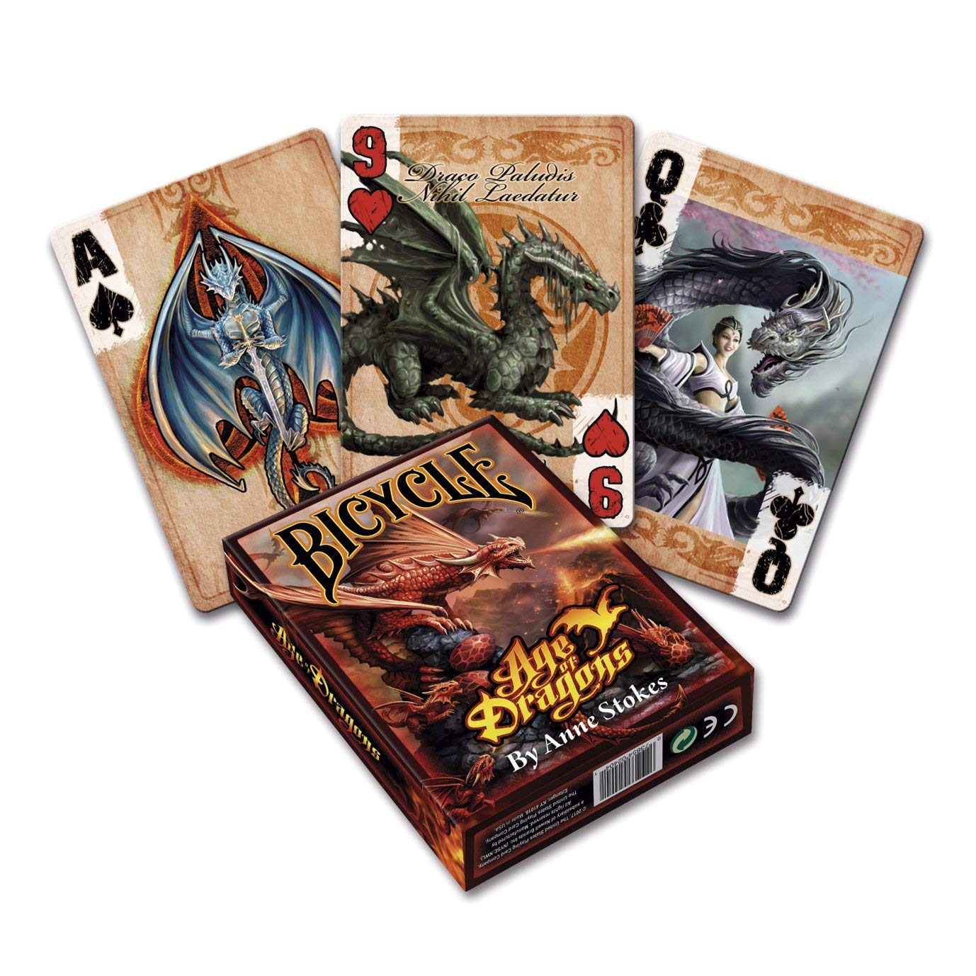 Bicycle Anne Stokes Age of Dragons Playing Cards