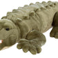 Wild Republic Cuddlekins Jumbo Crocodile Stuffed Animal - 30"