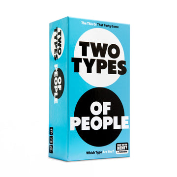 Two Types of People by Relatable, One of Our Go-to Party Games for Adults, Perfect Option for Board Games for Adults, Includes 300 Type Cards, 1