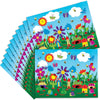Flower Garden Sticker Scene - 12 Backgrounds and 12 Sticker Sheets - Spring Classroom Activities