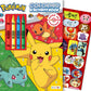 Kids Coloring & Activity Books for Boys Ages 4-8 Featuring Sonic The Hedgehog,Pokemon Bundle with Coloring Utensils, Stickers, and More