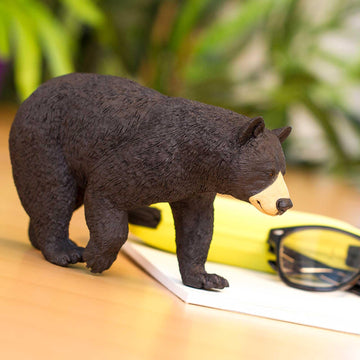 Safari Ltd. North American Black Bear Toy Figurine - Detailed 7.4" Plastic Model Figure - Fun Educational Play Toy for Boys, Girls & Kids Ages 1+