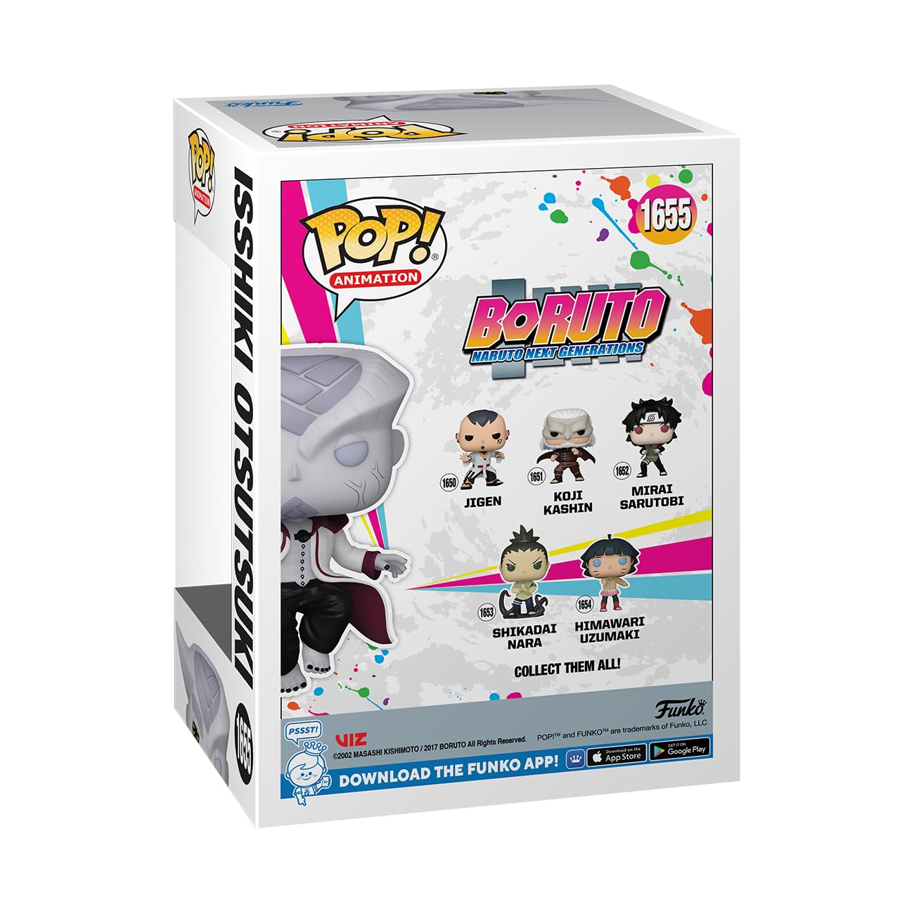 Funko Pop! Animation: Boruto: Naruto Next Generations - Isshiki Otsutsuki, Glow in the Dark, Amazon Exclusive