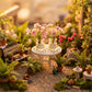 Miniature Flowers in Vase Set - 1:6 Scale Dollhouse Décor with Realistic Details, Tiny Floral Arrangements for Micro Landscape, Train Platform