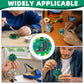 4Pcs Soldering Practice Kit, DIY NE555 CD4017 Lucky Electronic Rotary Wheel Project with Colorful LED Lights, Practical STEM Circuit Board Training