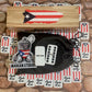 Puerto Rico Dominoes Set, Travel Bag No Wood Box Puerto Rican Domino Set, Boricua Style Accessories Double six Large Adult Size Dominos with Puerto