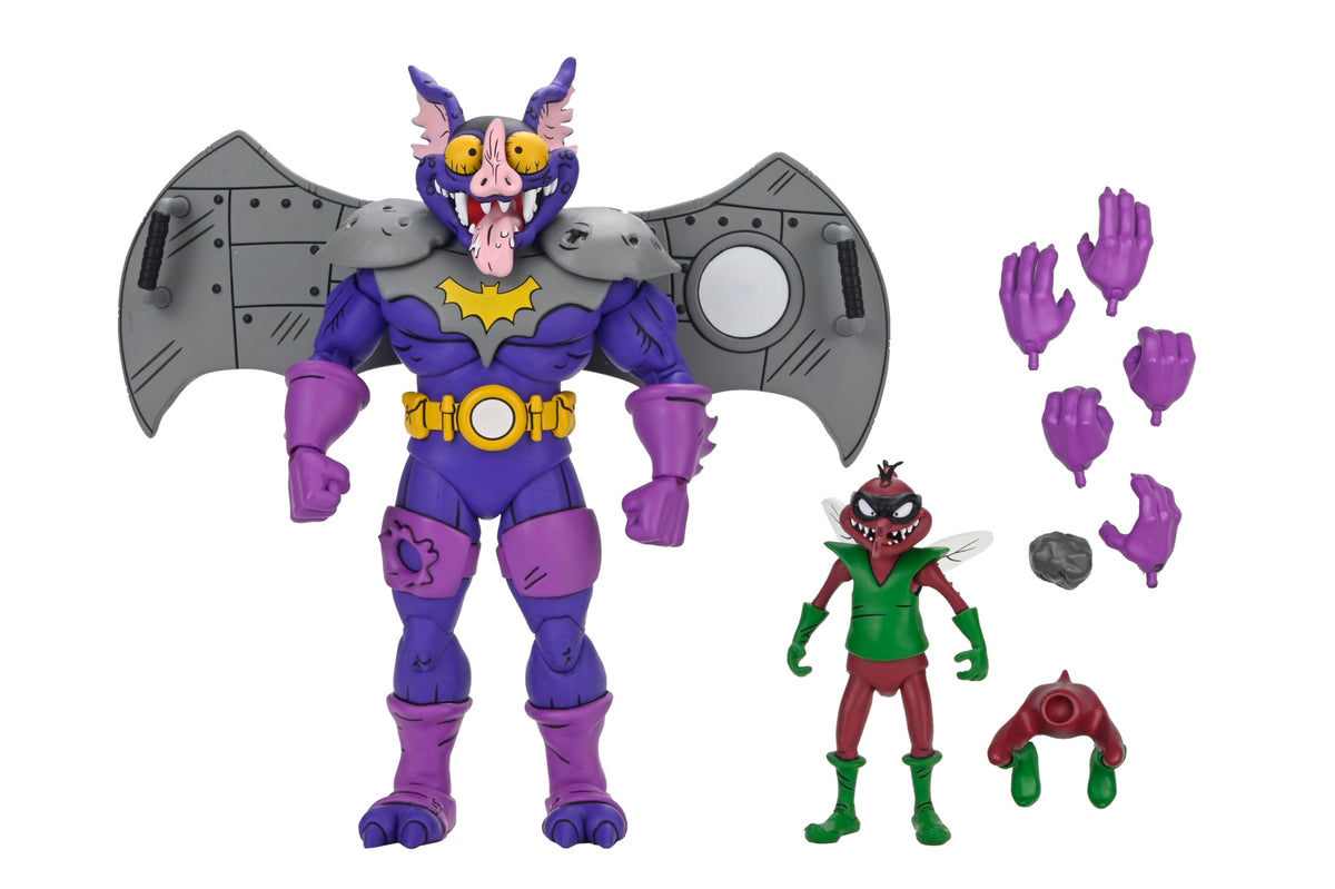 Teenage Mutant Ninja Turtles (Archie Comics) - 7” Scale Action Figure - Wingnut with Screwloose