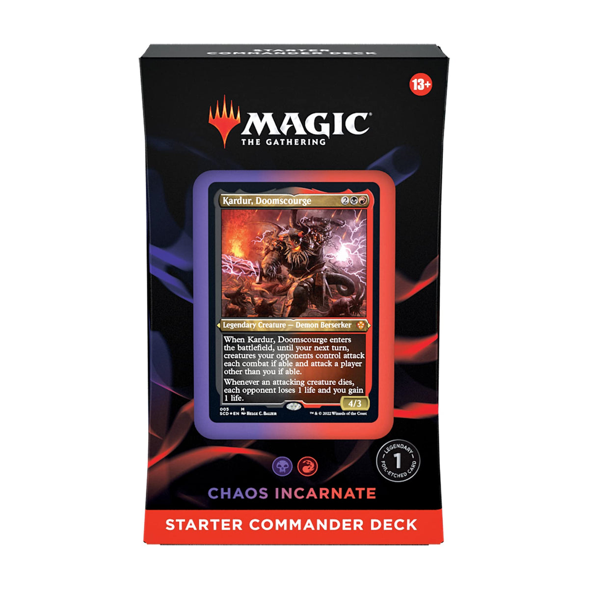 Magic: The Gathering Starter Commander Deck Bundle - Includes All 5 Decks