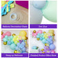 KAWKALSH 219Pcs Rainbow Balloons Garland Arch Kit Different Sizes Latex Balloons Assorted Pastel Party Balloons Arch for Birthday Baby Shower Wedding