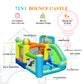 WelandFun Inflatable Water Slide Park for Kids Backyard, Inflatable Bounce House with Air Blower - Bouncy Castle with Climbing Wall, Jumping, Water