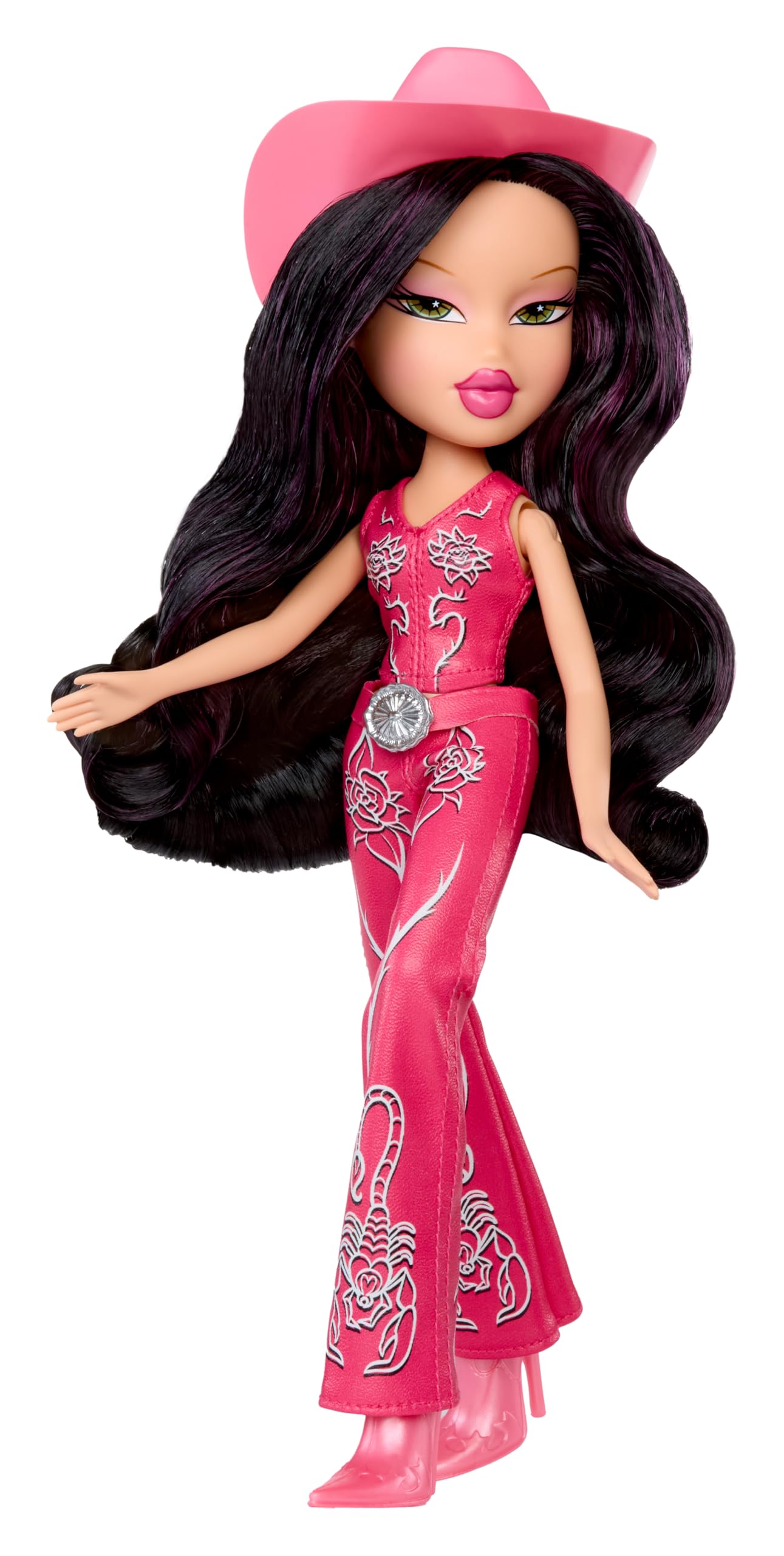 Bratz Sassy Stampede Jade Fashion Doll with Accessories: Western, Cowgirl Style Clothes & Accessory Pieces