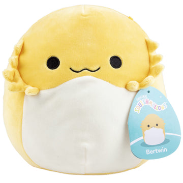 Squishmallow Original 8 Inch Bertwin The Yellow Bearded Dragon - Official Jazwares Plush - Soft, Cuddly Collectible Lizard Stuffed Animal Toy - 2026
