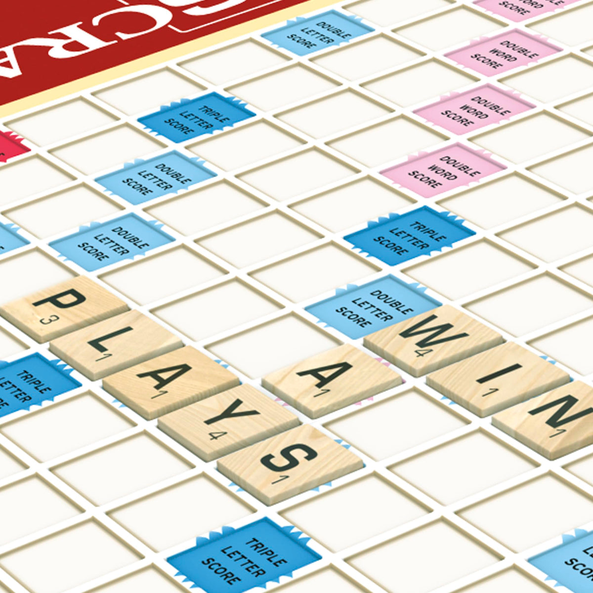 Hasbro Games Scrabble Deluxe Edition Letter Tiles Word Game