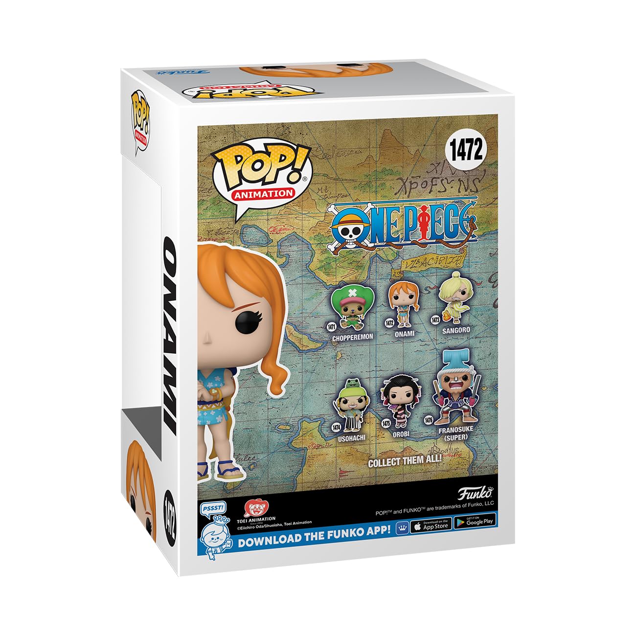 Funko POP! Animation: One Piece - Nami - Onami - (Wano) - Collectable Vinyl Figure - Gift Idea - Official Merchandise - for Kids & Adults - Anime Fans