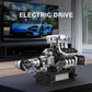 Mould King Supercar V8 Engine Building Blocks Sets, Build a Engine Model Kit That Runs, MOC Engineering Model Building Kit for Adults 14+