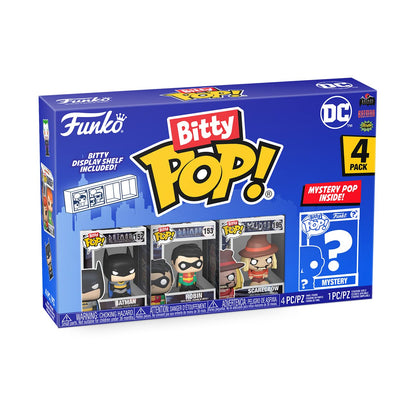 Funko Bitty POP! 4 Pack: DC Comics - Batman, Robin, Scarecrow