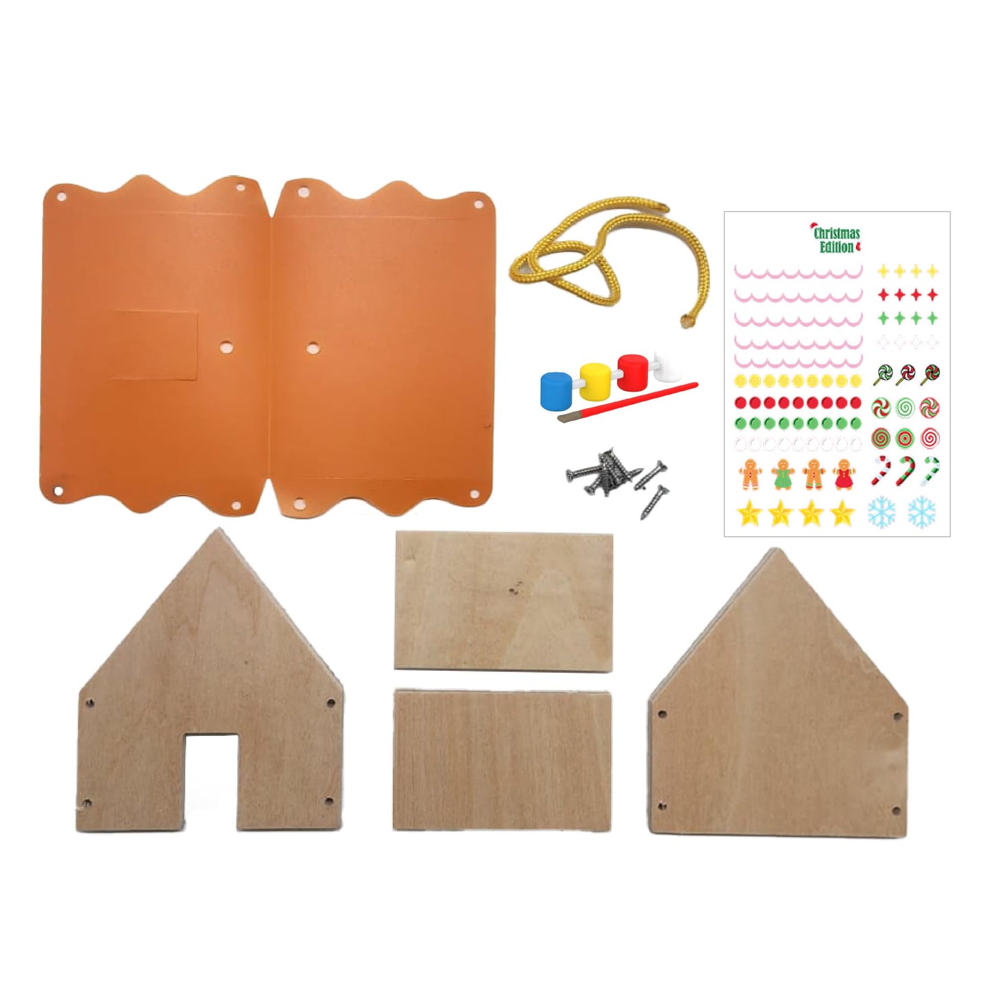 Red Toolbox Stanley Jr. Holiday Gift Christmas Edition (Gingerbread House)