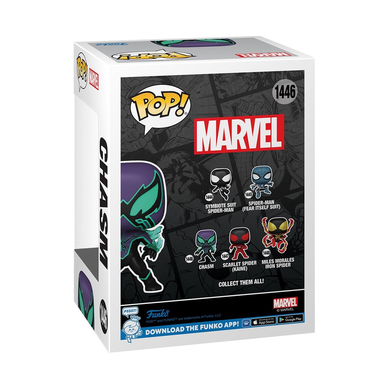 Funko Pop Marvel: Spider-Man Comics - Chasm - Marvel Comics - Collectable Vinyl Figure - Gift Idea - Official Merchandise - Toys for Kids & Adults