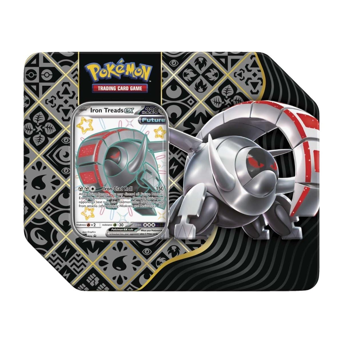 Pokemon TCG: Scarlet and Violet: PALDEAN Fates: TIN - Shiny Iron Treads